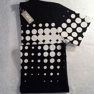 🆕️Tate Black North Shortsleeve Crewneck Casual Shirt. Size Medium.